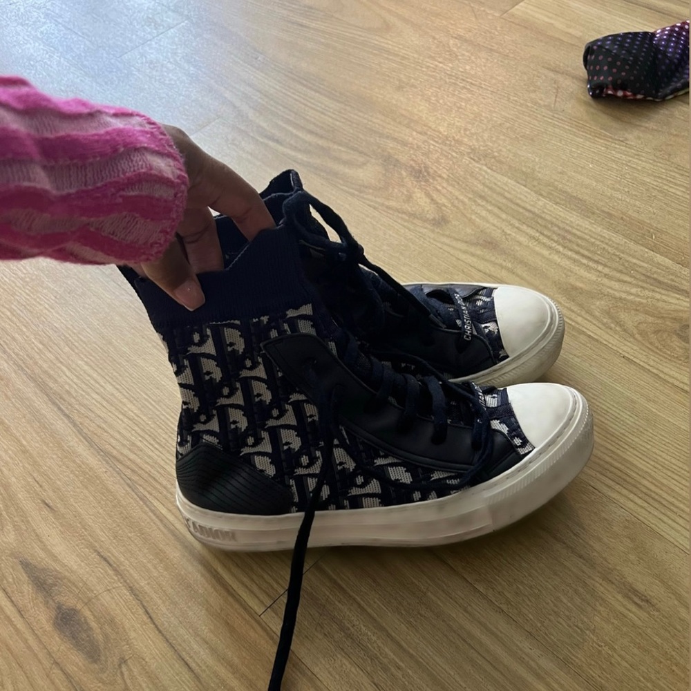 Dior high top sneakers